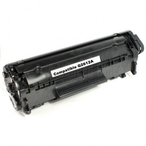 Toner HP 12A pour imprimante 1010/1012/CANON 703 Compatible 