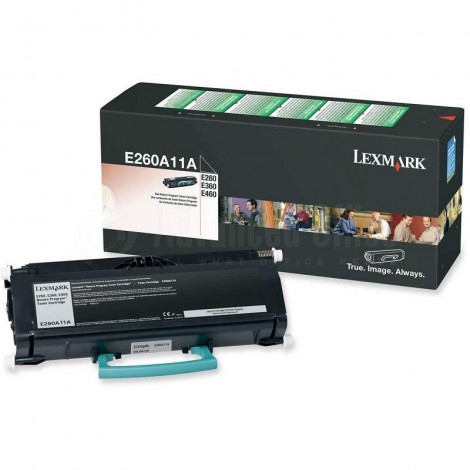 Toner LEXMARK E260/E360/E460/E462 noir Compatible