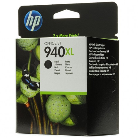 Cartouche HP 940XL Noir pour Officejet Pro 8000/8500 series/ 8500A series 2200 pages