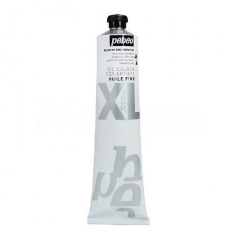 Tube peinture à l'huile PEBEO Fine Xl blanc de zinc imitation 200ml