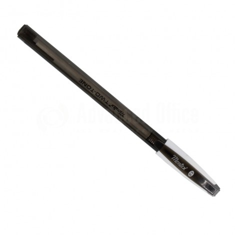 Stylo à bille MONTEX Two Tone 1.0mm Noir