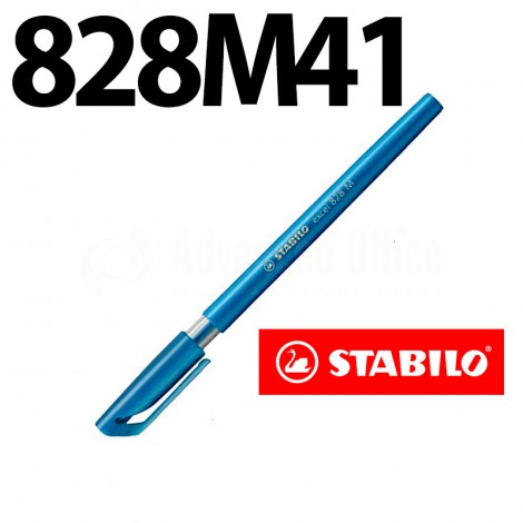 Stylo à bille STABILO Excel 828M Bleu