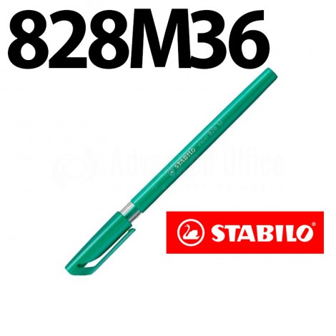 Stylo à bille STABILO Excel 828M Vert