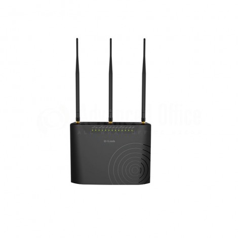 Modem Routeur VDSL2+/ADSL2+ D-Link DSL-2877 Dual band AC750, 4 Ports LAN/WAN, USB 2.0 