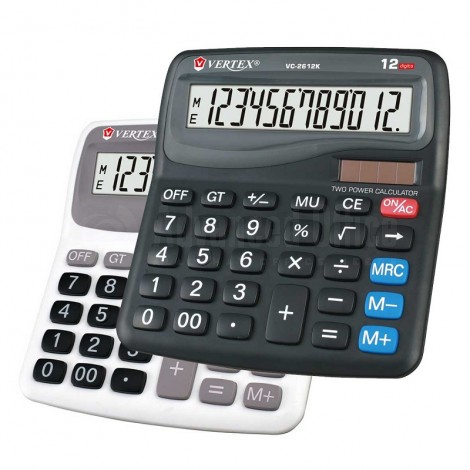 Calculatrice VERTEX V-2612 12 Chiffres 