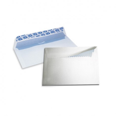 Boite de 500 enveloppes DL F15 auto adhésive 110 x 220mm