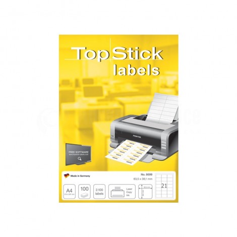 Rame autocollants TOP STICK 400 étiquettes