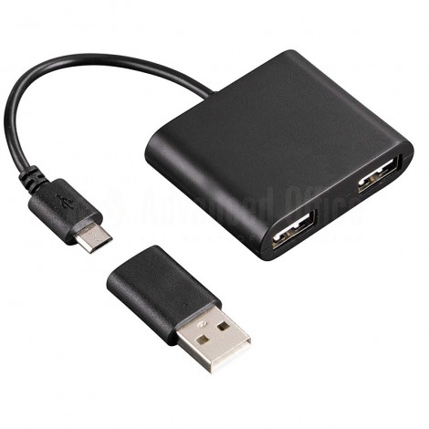 Hub USB OTG 2 ports M-H-42