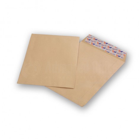 Pochette de 50 enveloppes F23 A4 Kraft auto adhésives 229 x 324 mm avec fermeture horizontal