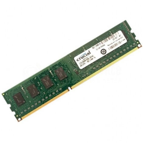 Barrette de mémoire CRUCIAL DDR3 4Go 1333 PC3-10600 666MHz