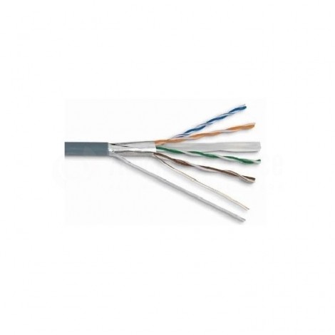 Câble réseau D-LINK FTP Cat 6 24AWG solid,305m/roll,Gris