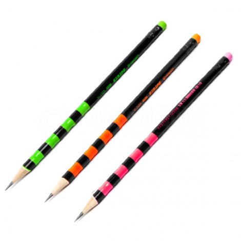 Crayons noir VERTEX Stripe HB2