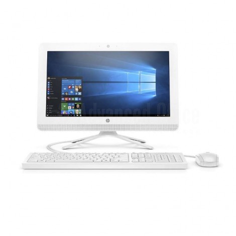 Ordinateur All in One HP 20-c413nh, Intel Core  i3-7130, 4Go DDR4, 1To, DVD-RW, WiFi Bluetooth 4.0, 19.5", FreeDos