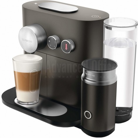 Machine à café NESPRESSO Expert D80, 1.11 Litres, Gris