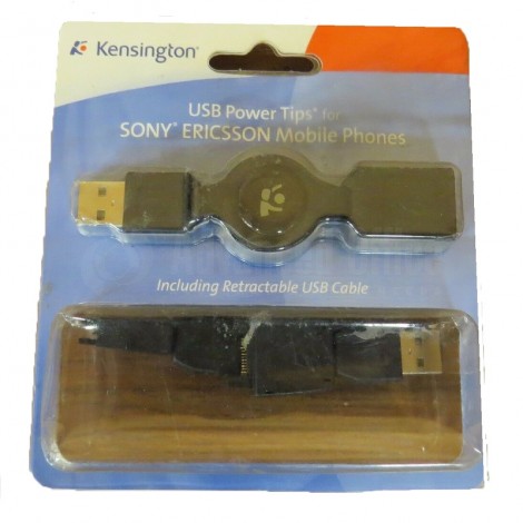 Chargeur USB Power KENSINGTON pour SONY ERICSSON Mobile Phone