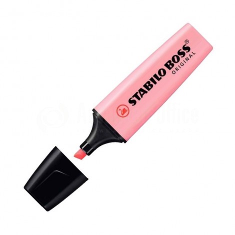 Marqueur fluorescent STABILO Boss Original Pastel 2.0-5.0mm Soupçon de rose