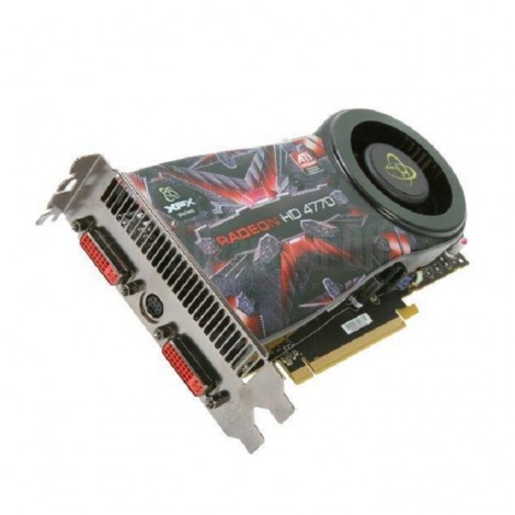 Carte Graphique XFX Radeon HD 4770  512MB 128-Bit GDDR5 PCI Express 2.0 x16 HDCP Ready CrossFireX Support 