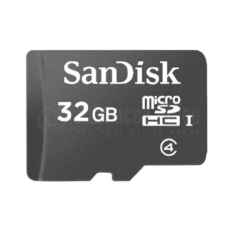 Carte mémoire SANDISK microSDHC 32Go Class 4
