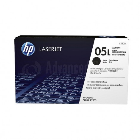 Toner HP 05L Noir pour P2055/P2035, 1000 pages