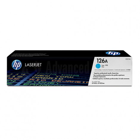 Toner HP 126A Cyan pour CP1025/M175