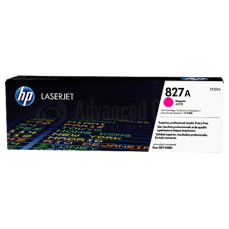 Toner HP LaserJet 827A Magenta pour imprimante M880z/M880z+/ M880z+ NFC