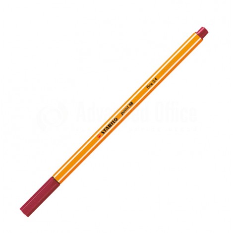 Stylo STABILO Point 88 Fine bordeaux