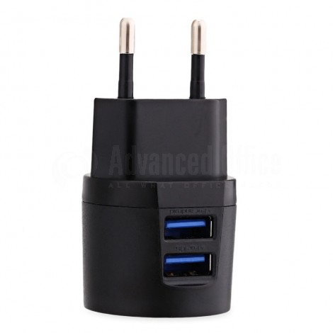Chargeur Adaptateur AWEI C-900 2 USB 2.1A avec câble Micro USB pour smartphone