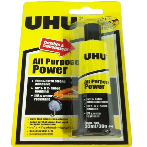 Colle UHU All Purpose Power HHR 33ml/ 30g Blister