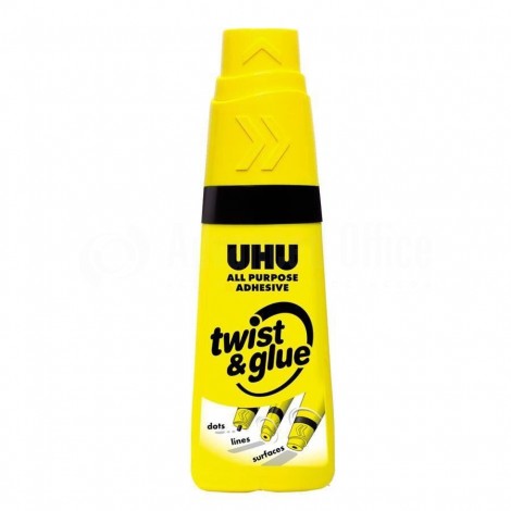 Colle Multi usage UHU All Purpose Twist et Glue 35ml