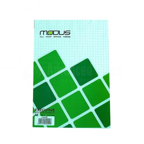 Bloc notes MODUS A5 Piqué Quadrillé 70 pages
