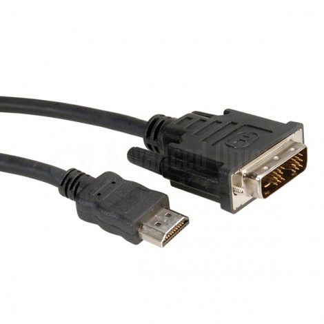 Câble HDMI Mâle/DVI Mâle 1.8m
