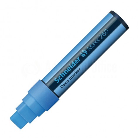 Marqueur à craie liquide SCHNEIDER Deco MAXX260 5+15mm Bleu