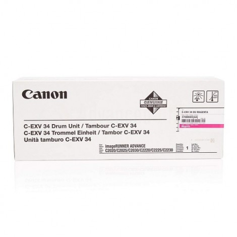 Kit tambour magenta CANON C-EXV34 pour imprimantes Canon imageRUNNER ADVANCE C2020/C2030