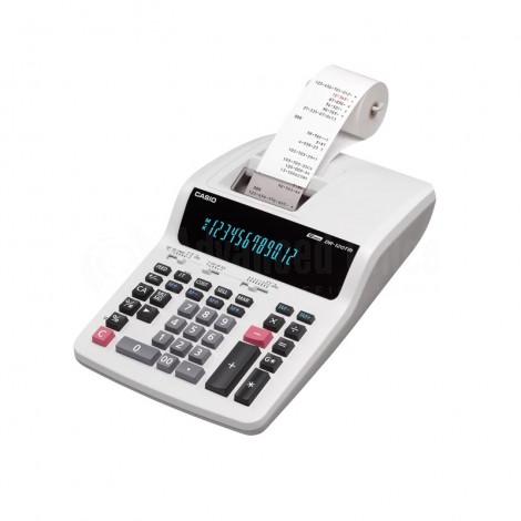 Calculatrice à ruban CASIO DR-120TM 12 chiffres Blanc