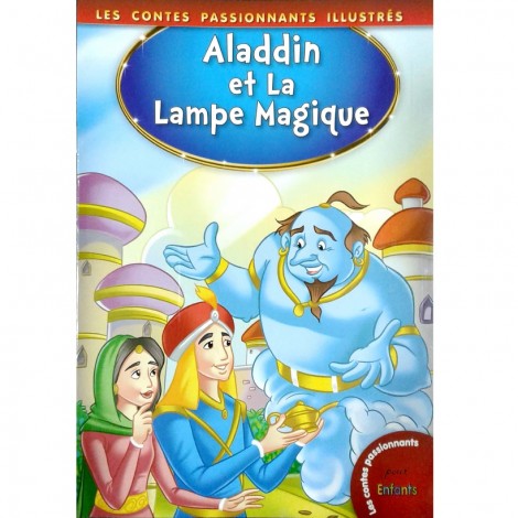 Livre Badr Kids Les contes passionnants pour enfants "Aladdin et La Lampe Magique"