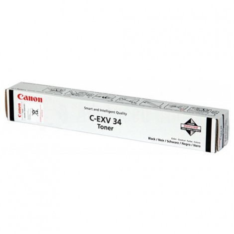 Toner CANON C-EXV34 Noir pour IR-C2020/C2030/C2230/C2025/C2225/C2220