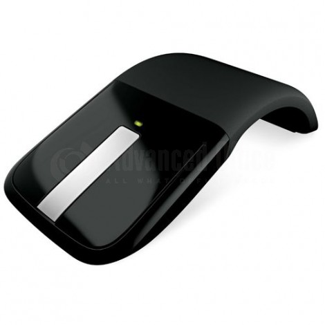 Souris sans fil Microsoft Ark Touch Mouse USB Noir