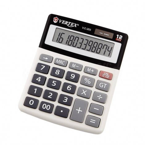 Calculatrice VERTEX V-203 12 Chiffres 