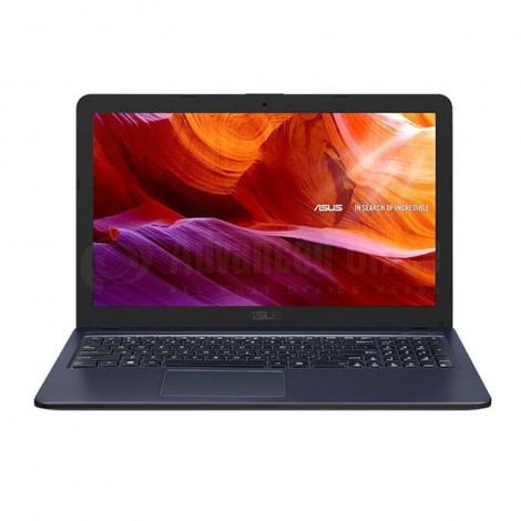 Laptop ASUS VivoBook  X543UB-GQ1548T, Intel Core i7-8550U, 8Go DDR4, 1To, DVD-RW, Nvidia MX 110 2Go, 15.6", Windows 10, Star grey avec Adaptateur Ethernet USB