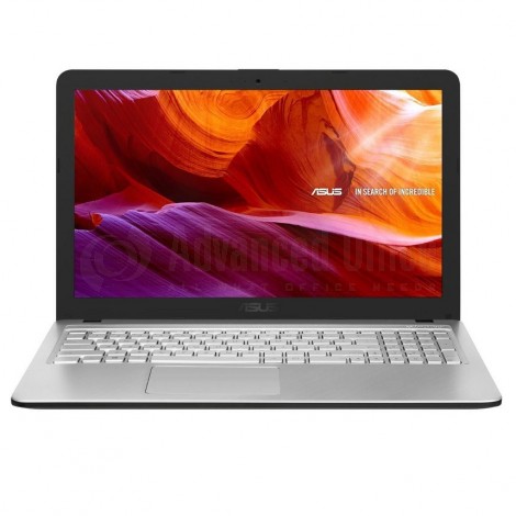Laptop ASUS VivoBook  X543UA-GQ1401T, Intel Core i3-7020U, 4Go DDR4, 1To, DVD-RW, 15.6", Windows 10, Silver transparent