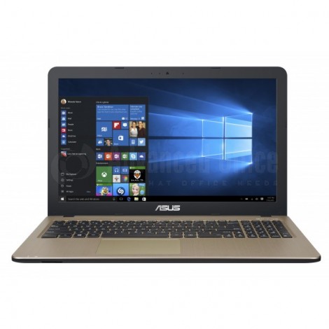 Laptop ASUS Vivobook X540BA-NR582T, AMD A4-9125, 4Go DDR4, 1To, DVD-RW, 15.6", Windows 10, Noir