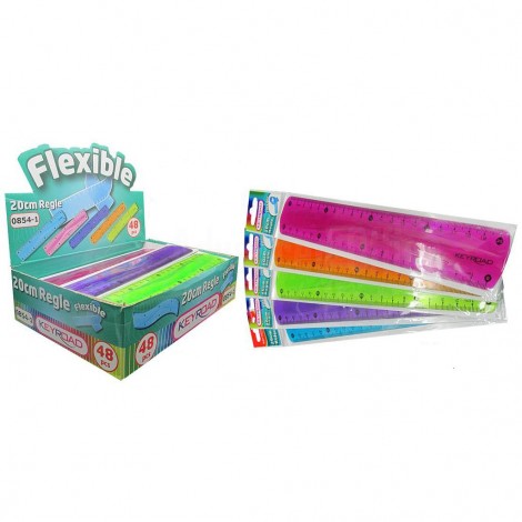 Règle scolaire de 30cm KEYROAD flexible