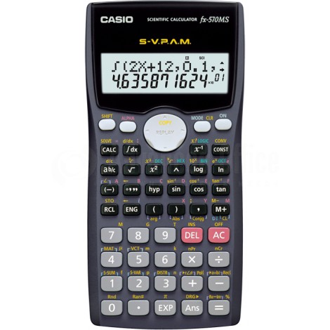 Calculatrice CASIO FX-570MS scientifique 401 fonctions