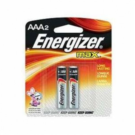 Jeu de 2 piles alcaline ENERGIZER LR3 AAA