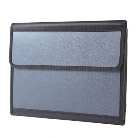 Porte folio en plastique alphabétique DELI avec pochette 