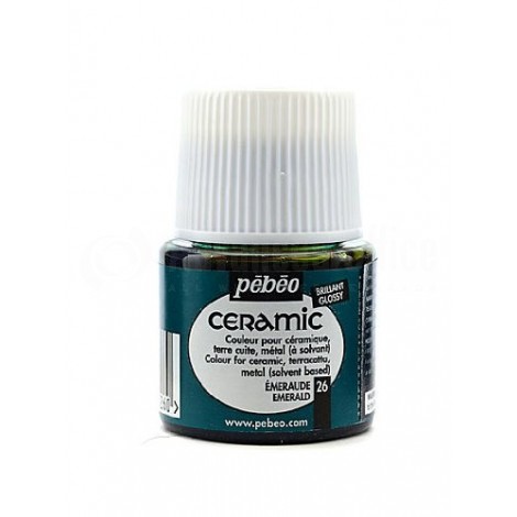 Flacon PEBEO Ceramic 45 ml emeraude