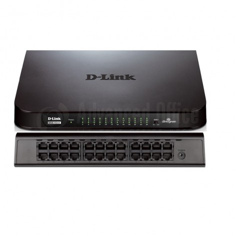 Switch D-LINK 24 Ports RJ45 10/100/1000Mbps Base T