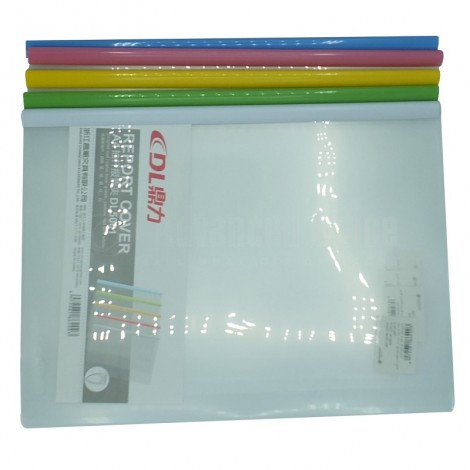 Chemise Slide DINGLI DL5001 A4 avec Baguette relido 5mm couleurs associes pour Exposé