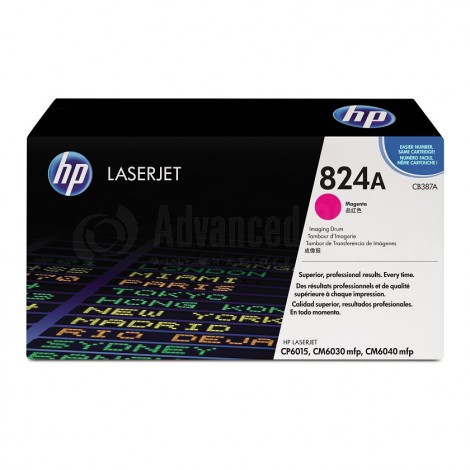 Tambour magenta HP 824A pour imprimante HP Color LaserJet 6015
