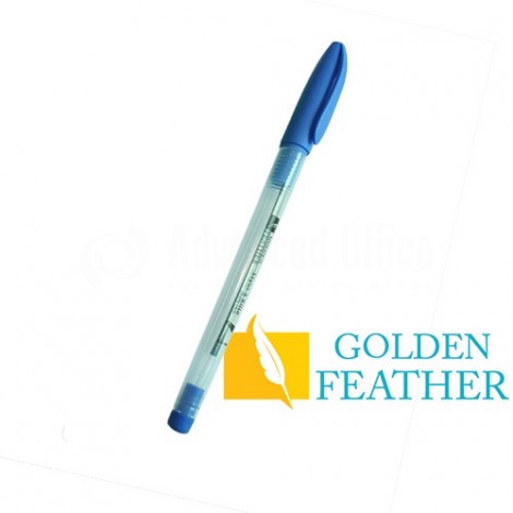 Stylo à bille GOLDEN FEATHER bleu